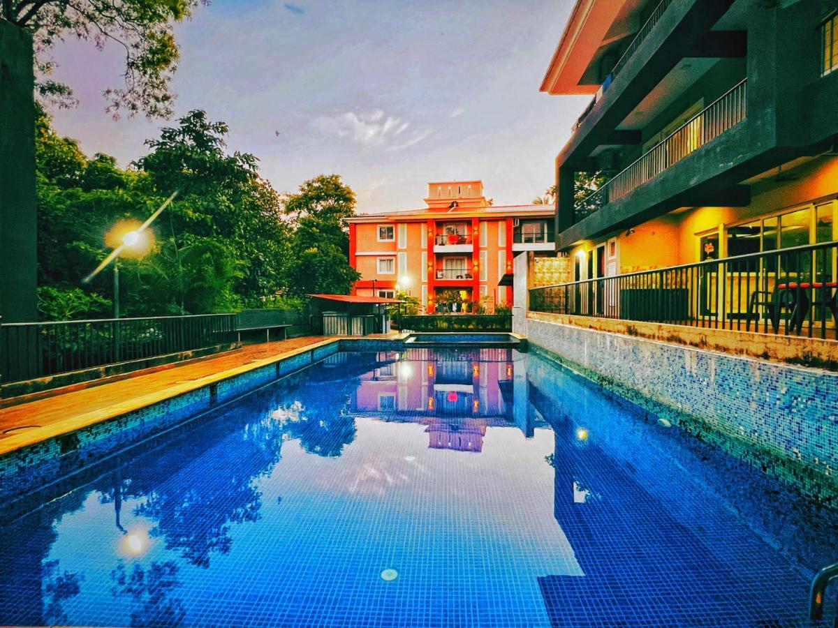 4Bhk Stunning Apartment With Pool 2Bhkx2 Old Goa Exteriér fotografie